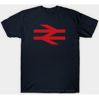 T-shirt avec logo Double Flèche British Rail par Damon Albarn