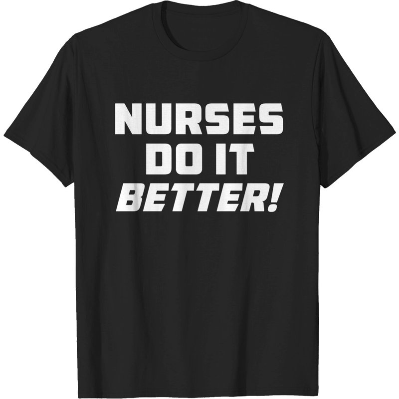 Nurses Do It Better - Robert Plant Men's T-Shirt — Mens T Shirts