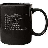 Spanish Pipedream Checklist Mug - John Prine — Mugs & Tumblers