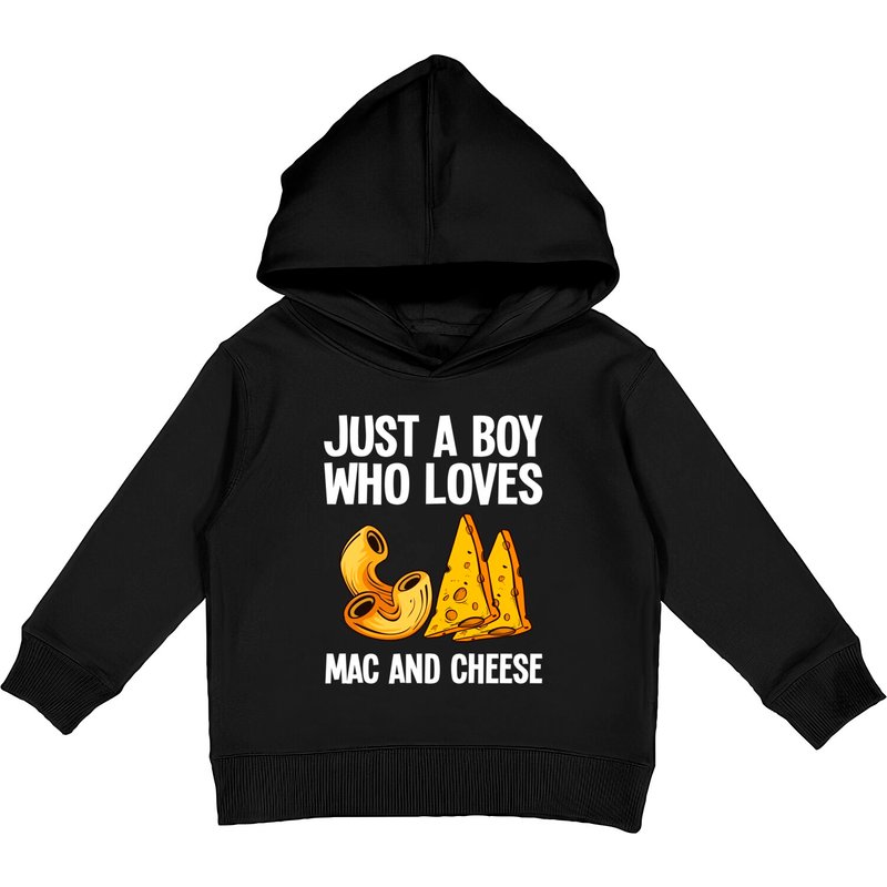 Funny Mac And Cheese Kids Pullover Hoodie — Mens Hoodies