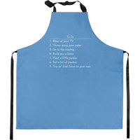 Spanish Pipedream Checklist Kitchen Apron - John Prine — Kitchen Aprons