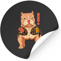 Autocollants de chien Tattooed Bully