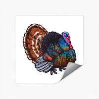Turkey Stickers for Black Theme — Stickers & Decals
