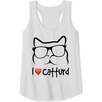Débardeurs I Love Catturd pour hommes en gris foncé — T-shirts pour hommes