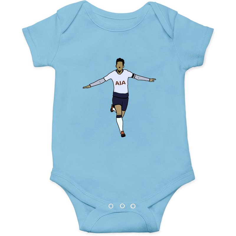 Son Heung Min - Onesie de soccer de Tottenham Spurs en Premier League — Bodys bébé
