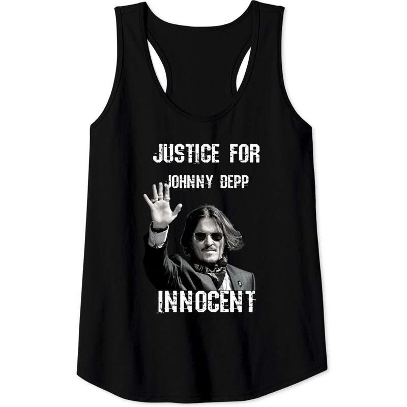 Justice For Johnny Depp Classic Tank Top for Men — Mens T Shirts