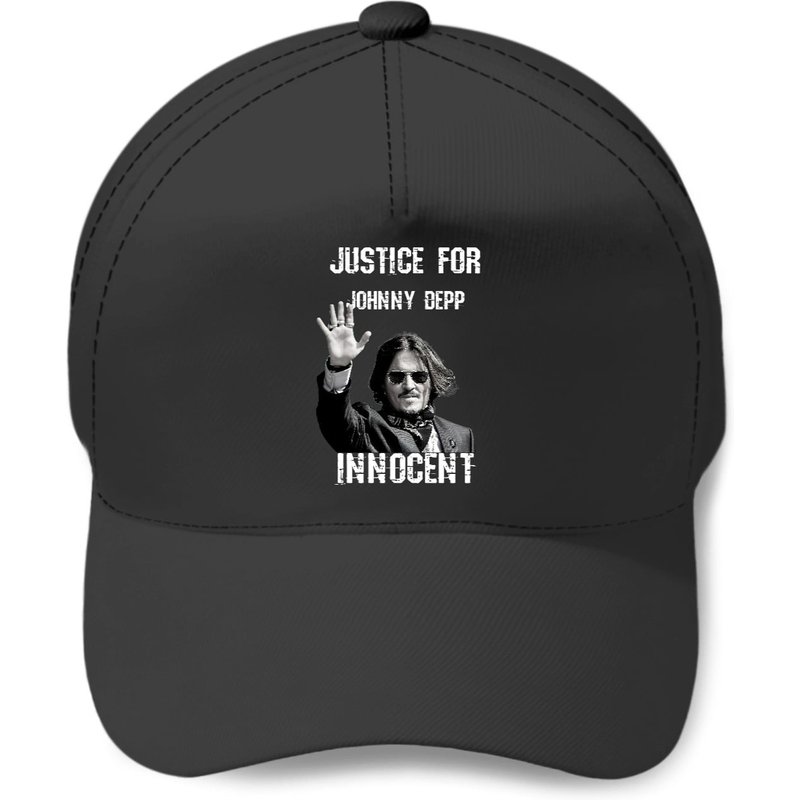 Casquette Classique Justice Pour Johnny Depp — Casquette de baseball