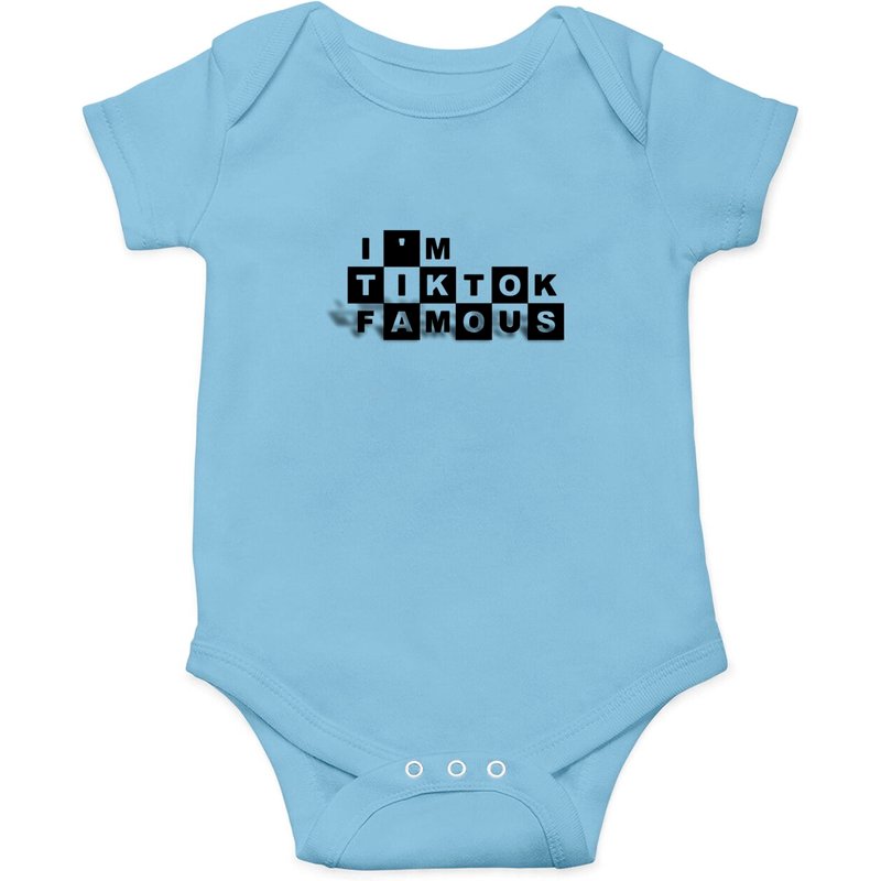 Tiktok Famous Noir Édition Limitée Bodysuit — Bodys bébé