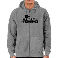 Hoodie Zippé Édition Limitée TIKTOK Noir