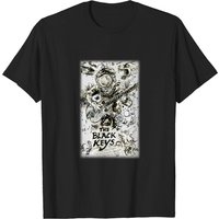 The Black Keys Men's T-Shirt in Black — Mens T Shirts