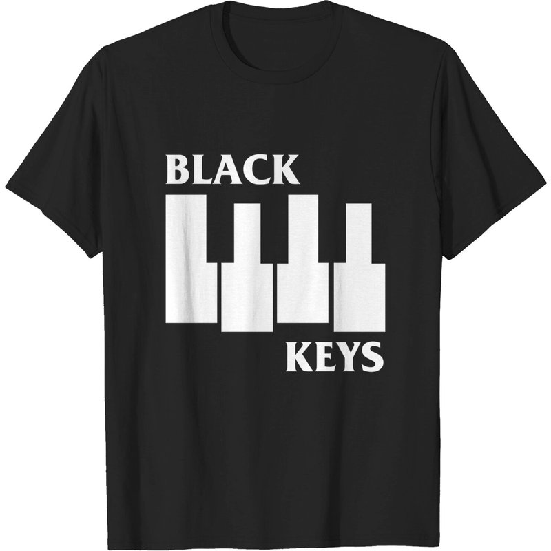 T-shirt pour hommes The Black Keys en noir — T-shirts pour hommes