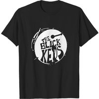 T-shirt pour hommes The Black Keys en noir