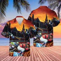 Kentucky Derby Horse Racing Hawaiian Shirt