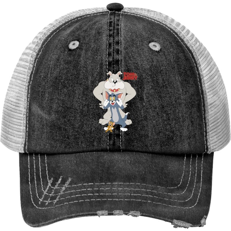 Tom And Jerry Trucker Hat Chain Of Command