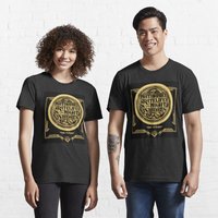 T-shirt classique Nathaniel Rateliff pour hommes en noir — T-shirts pour hommes