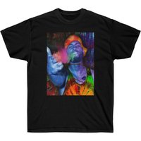 T-Shirt Noir Dave East pour Hommes
