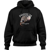 Screaming Possum Hoodies Possum Whisperer Unis Noir — Sweats à capuche pour hommes