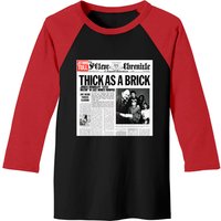 Jethro Tull Thick As A Brick Classic Baseball Tee for Men — Mens T Shirts