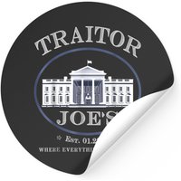 Traitor Joe's Stickers Sarcastic Political Ests 01, 20, 21 — Stickers & Decals