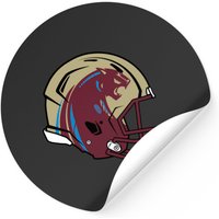 Autocollants Michigan Panthers - Design carré classique