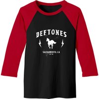 T-shirts de Baseball Deftones pour Hommes Noir/Rouge — T-shirts pour hommes