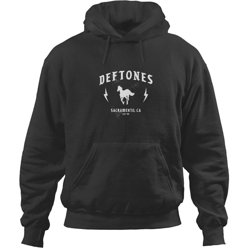 Hoodies Unisex Noirs Deftones
