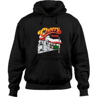 Hoodie Unisexe Noir de la série Cheers — Sweats à capuche pour hommes