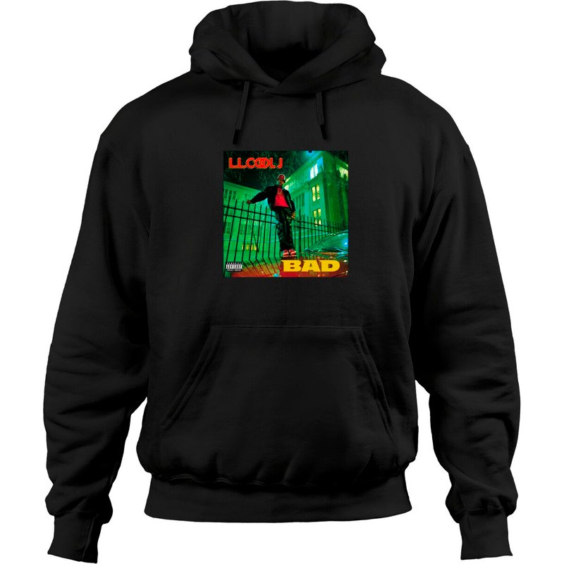Hoodies LL Cool G Bad Classiques pour Unisexe en Noir — Sweats à capuche pour hommes