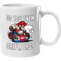 Nintendo Mario Kart Do You Even Drift Bro Graphic Mug
