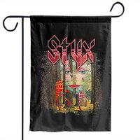Drapeau de jardin adulte Styx The Grand Illusion noir — Drapeaux décoratifs
