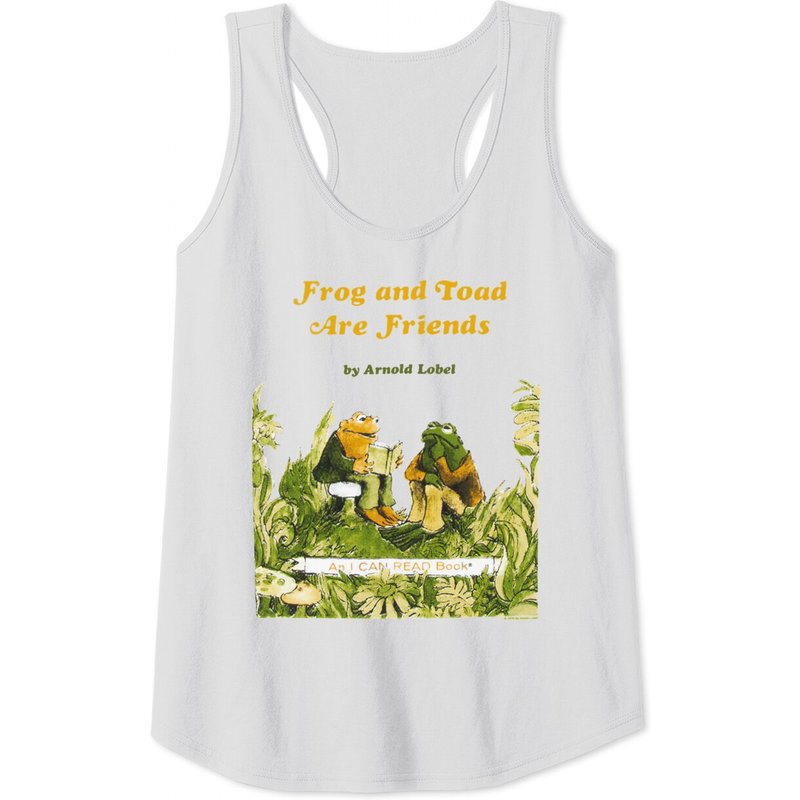 Frog and Toad Are Friends Men's Tank Tops in Dark Grey — Mens T Shirts