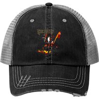 Casquette Trucker à Imprimé du Groupe de Rock Irlandais Thin Lizzy — Casquette de baseball