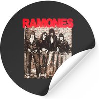 Ramones Stickers - Classic Square Style — Stickers & Decals