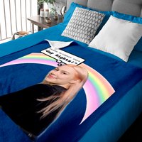 Phoebe Bridgers Face LGBT Baby Blanket — Baby Blankets