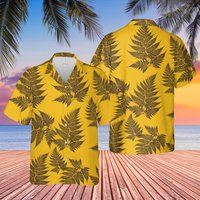 Chemise Aloha Vintage Hibiscus en Rayonne Super Douce Made In Hawaii — Chemises décontractées pour hommes