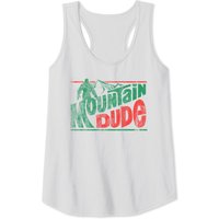 Mountain Dude Distressed Sasquatch Tank Tops for Men — Mens T Shirts