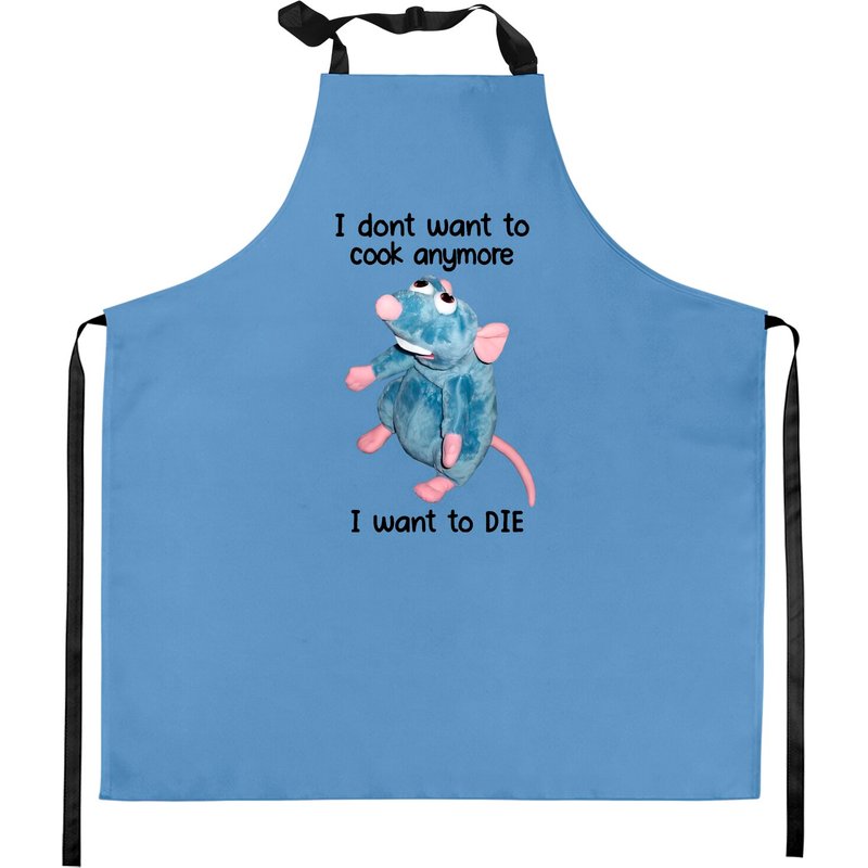 I Don't Want To Cook Anymore I Want To Die Kitchen Aprons — Kitchen Aprons
