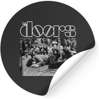 Autocollant Jim Morrison Allongé sur Scène - The Doors