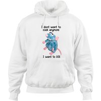 Je Ne Veux Plus Cuisiner, Je Veux Mourir Hoodie — Sweats à capuche pour hommes
