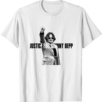 T-shirt Justice de Johnny Depp pour hommes