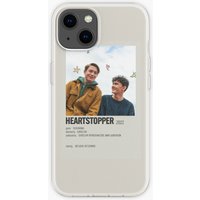 Coque iPhone Heartstopper Minimaliste avec Affiche Polaroid — Coque de téléphone