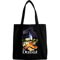 Sacs fourre-tout Dubaï Émirats - Peinture souvenir de la ville de Dubaï — Sacs fourre-tout