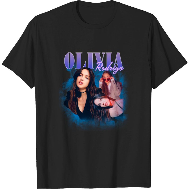 T-shirt pour hommes Olivia Rodrigo Sour Tour Musique Rap Hip Hop — T-shirts pour hommes