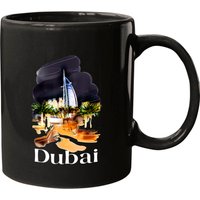 Mug Souvenir Dubaï - Peinture de la Ville de Dubaï — Tasses et gobelets