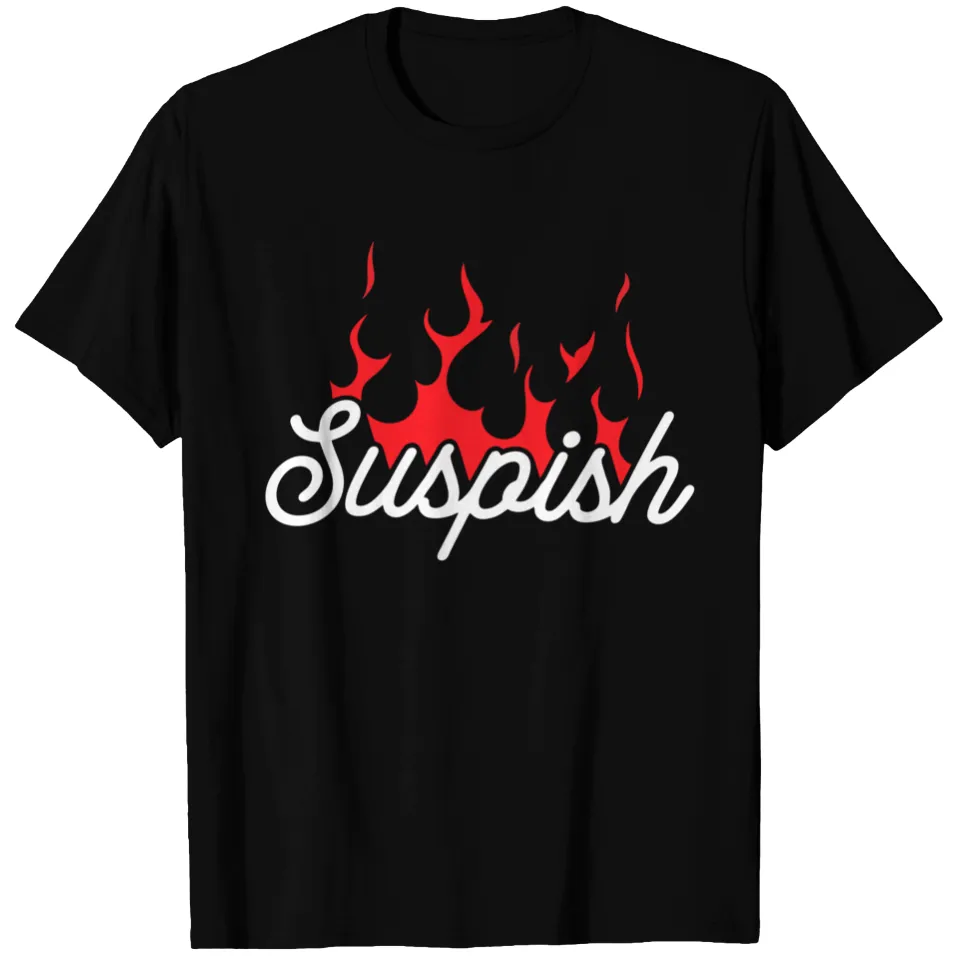 Bailey Sarian Suspish T-Shirt for Men in Black — Mens T Shirts