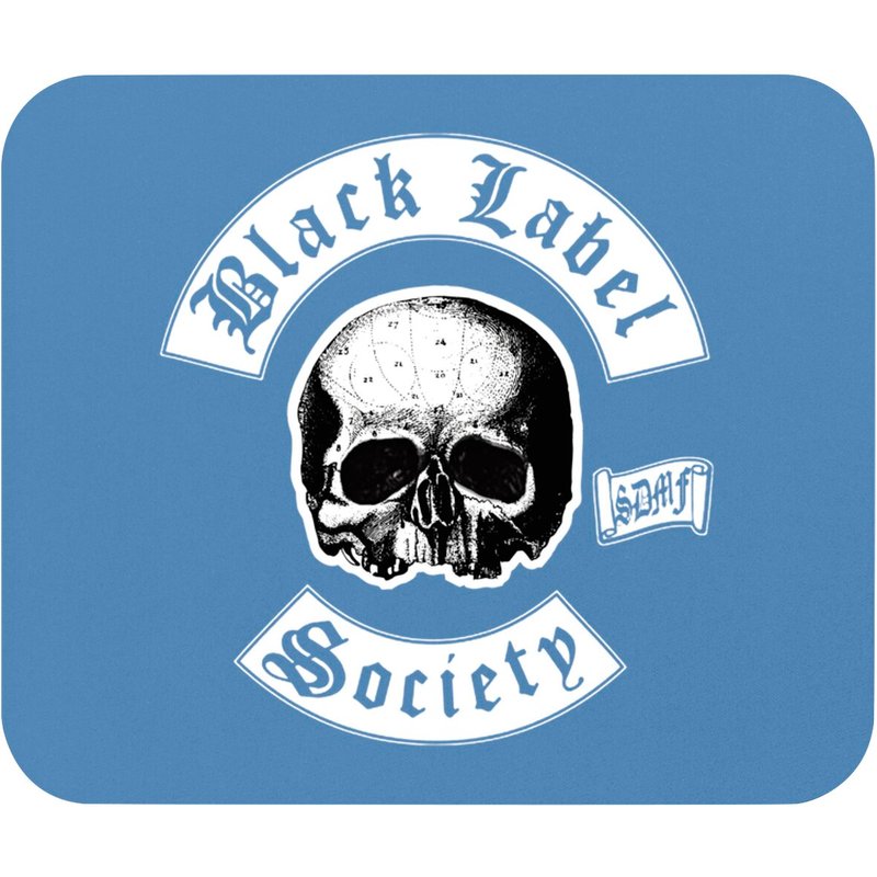 Black Label Society The Almighty Black Mouse Pad — Mouse Pads & Desk Mats