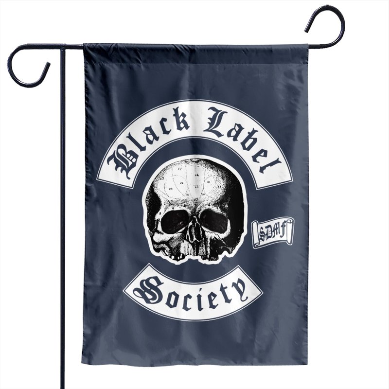 Black Label Society The Almighty Black Garden Flag