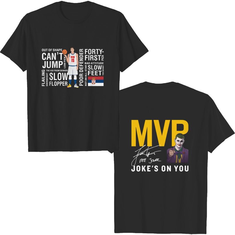 T-shirt Édition Limitée MVP de Nikola Joki - La Blague est sur Vous — T-shirts pour hommes