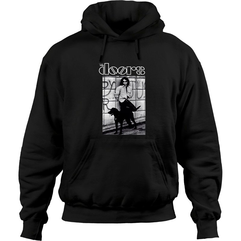 Hoodies Unisex Jim Morrison The Doors Noir