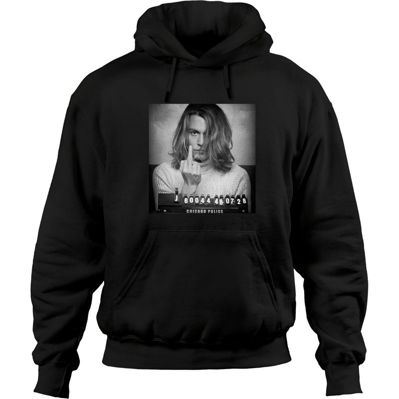 Hoodie Johnny Depp Blow Mugshot pour Unisexe — Sweats à capuche pour hommes